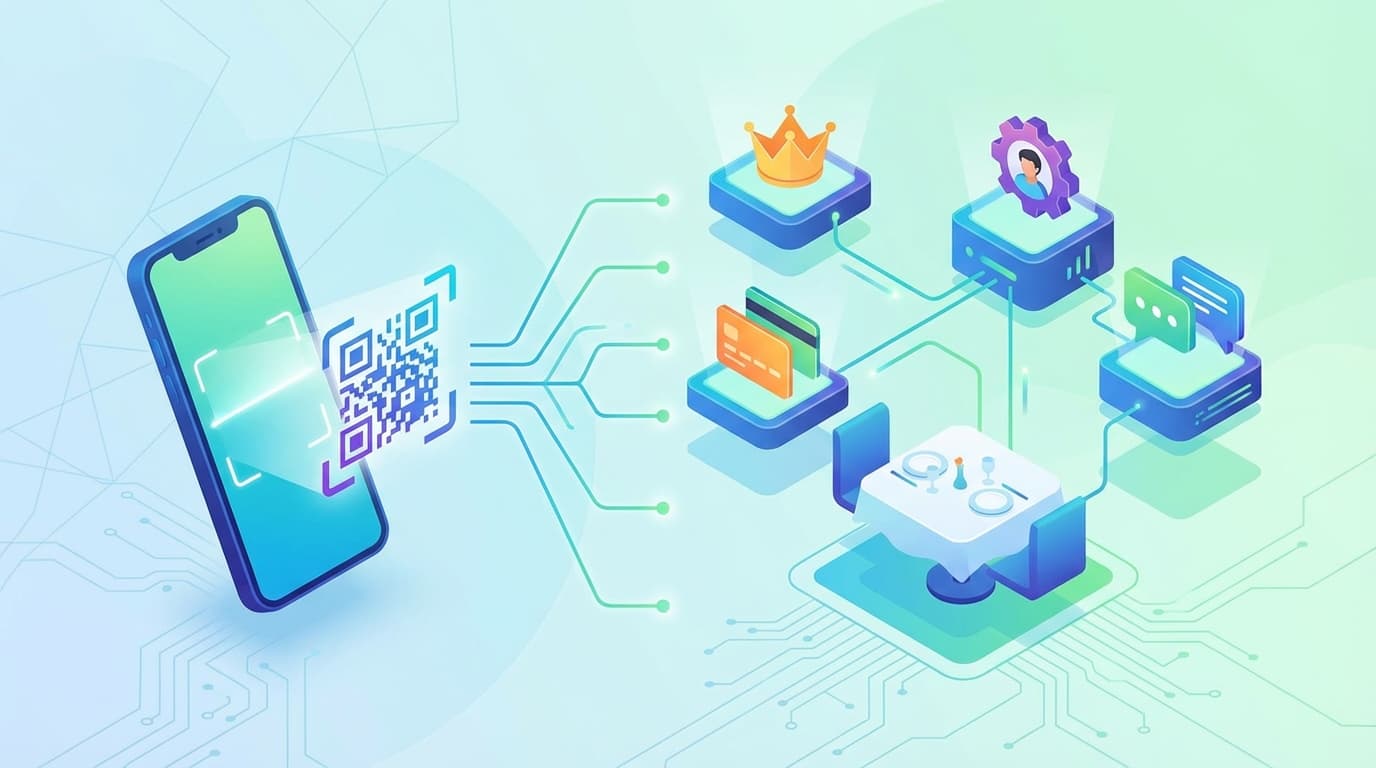 How QR Menus Are Evolving Beyond Ordering in 2025 - illustration